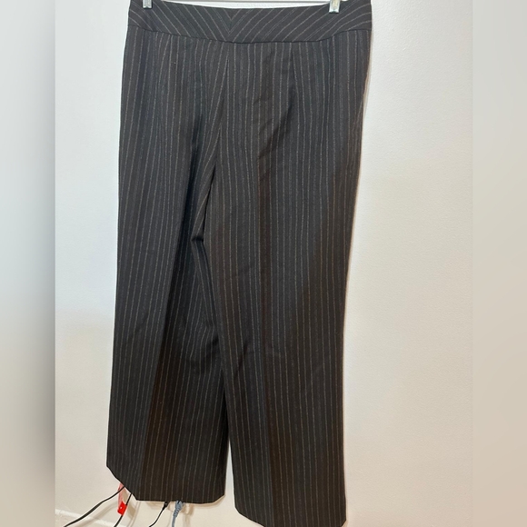 Beautiful Maria Pinto wool pinstriped wide leg pant - Picture 2 of 5